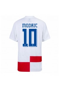 Kroatië Luka Modric #10 Voetbaltruitje Thuis tenue EK 2024 Korte Mouw